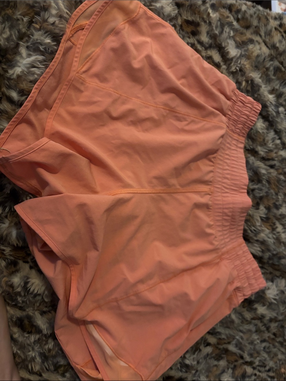 lululemon athletica Coral Athletic Running Shorts